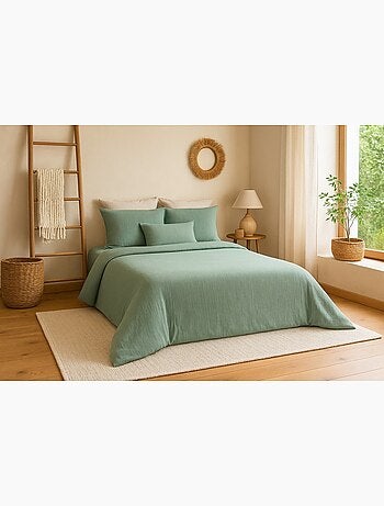 Parure de lit UNI Gaze de coton