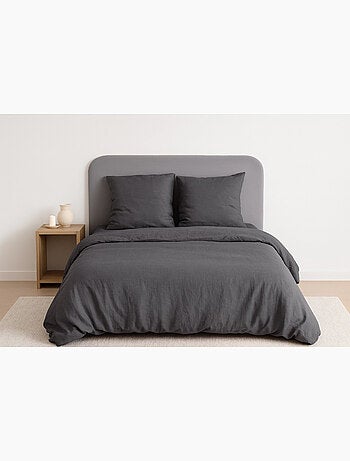 Parure de lit UNI Micro Lavée - 140x200 / Vert