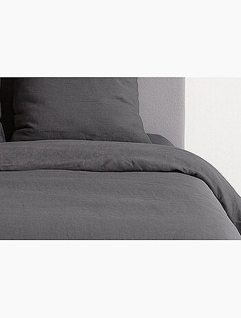 Parure de lit UNI Micro Lavée - 140x200 / Vert