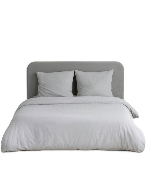 Parure de lit UNI Micro Lavée - Kiabi Parure de lit UNI Micro Lavée - Kiabi