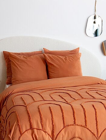 Parure de lit unie - 2 personnes