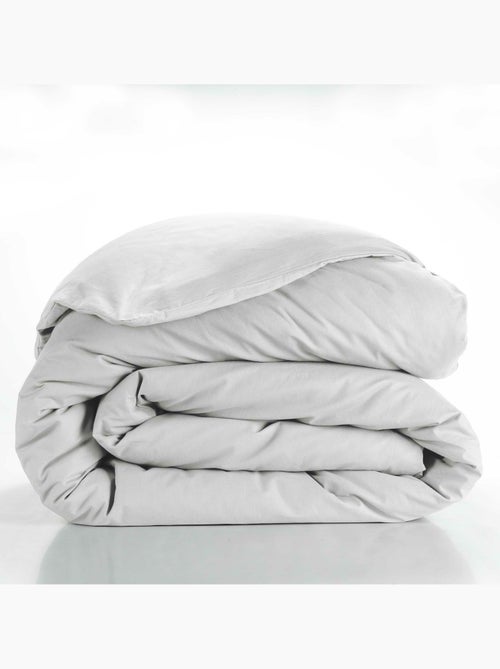 Parure de lit unie – 2 taies 63 x 63 cm incluses - Kiabi