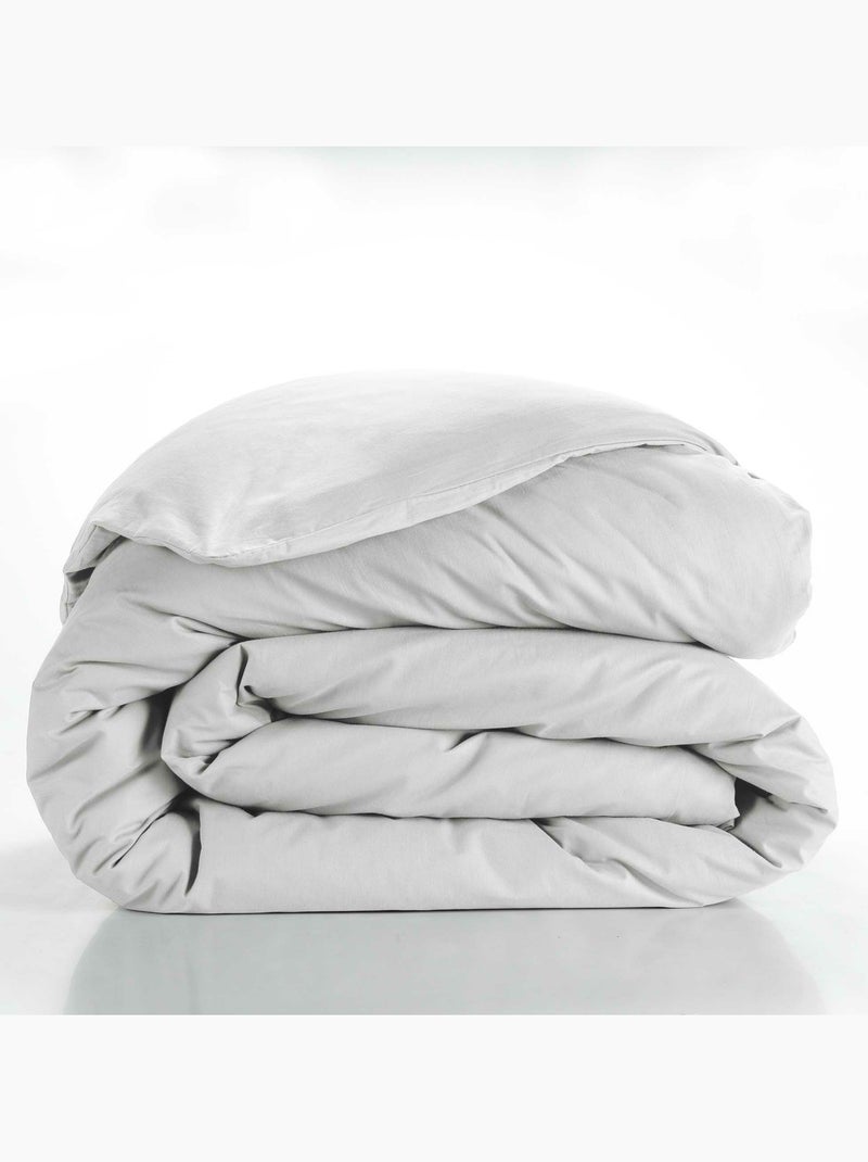 Parure de lit unie – 2 taies 63 x 63 cm incluses Blanc - Kiabi