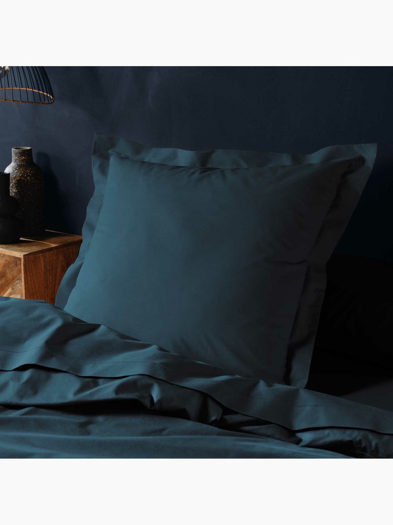 Parure de lit unie – 2 taies 63 x 63 cm incluses Bleu - Kiabi