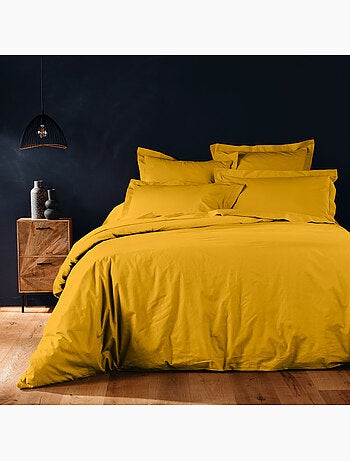 Parure de lit unie – 2 taies 63 x 63 cm incluses