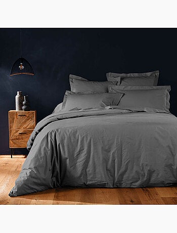 Parure de lit unie – 2 taies 63 x 63 cm incluses