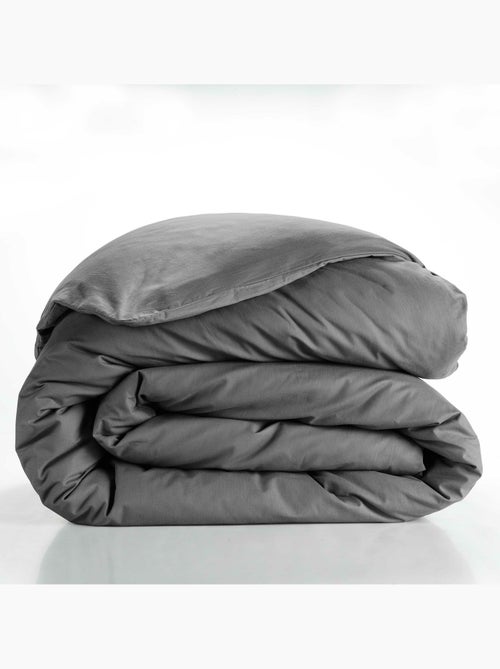 Parure de lit unie – 2 taies 63 x 63 cm incluses - Kiabi