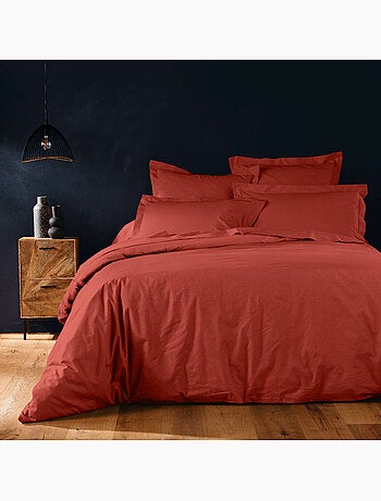 Parure de lit unie – 2 taies 63 x 63 cm incluses