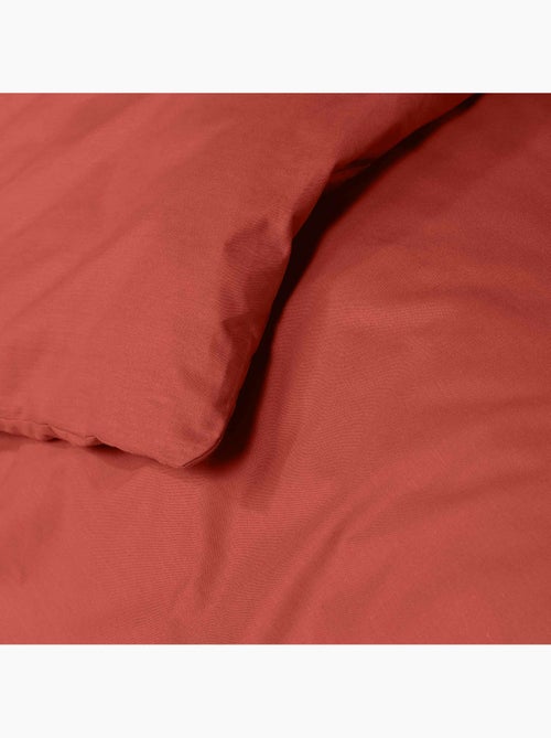 Parure de lit unie – 2 taies 63 x 63 cm incluses - Kiabi