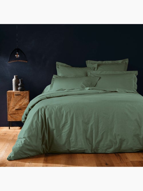 Parure de lit unie – 2 taies 63 x 63 cm incluses - Kiabi