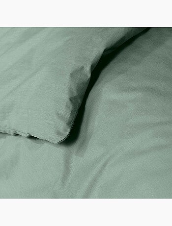 Parure de lit unie – 2 taies 63 x 63 cm incluses