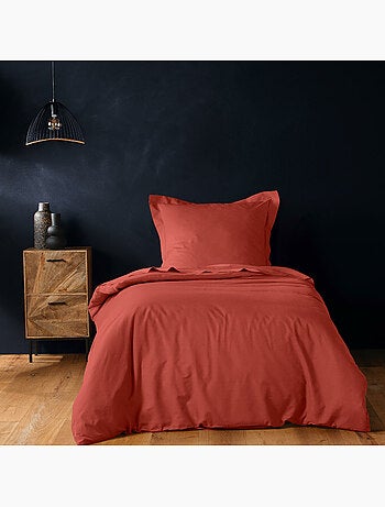 Parure de lit unie 57 fils – LINAÉ + 1 Taie