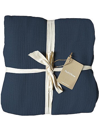 Parure de lit unie en coton, GAZE DE COTON