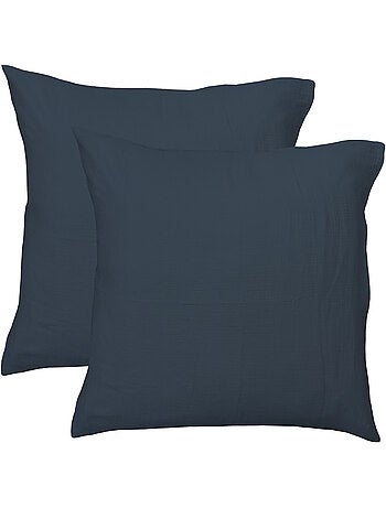 Parure de lit unie en coton, GAZE DE COTON