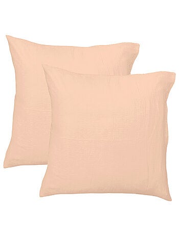 Parure de lit enfant unie en coton, GAZE DE COTON