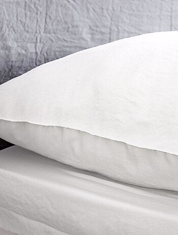 Parure de lit unie ultra douce - 1 ou 2 personnes