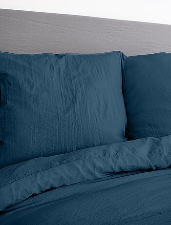 Parure de lit unie ultra douce - 1 ou 2 personnes