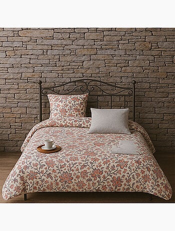 Parure de lit valdrôme colombe