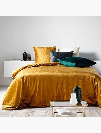 Parure de lit velours veline