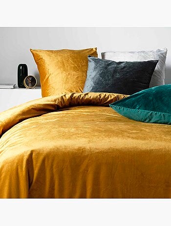 Parure de lit velours veline