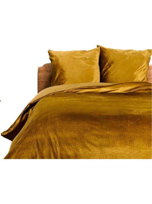 Parure de lit velours veline - Kiabi Parure de lit velours veline - Kiabi