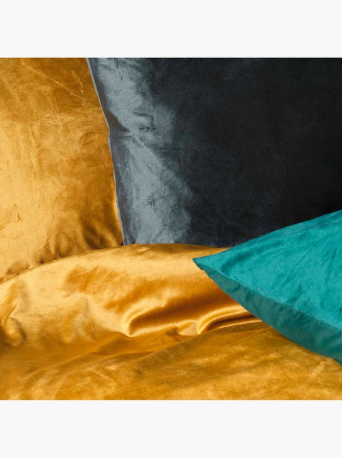 Parure de lit velours veline - Kiabi Parure de lit velours veline - Kiabi