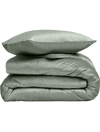 Parure de lit velours veline