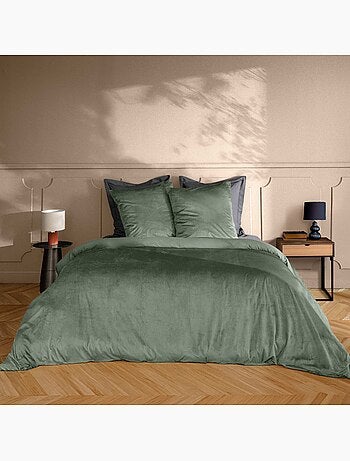 Parure de lit velours veline