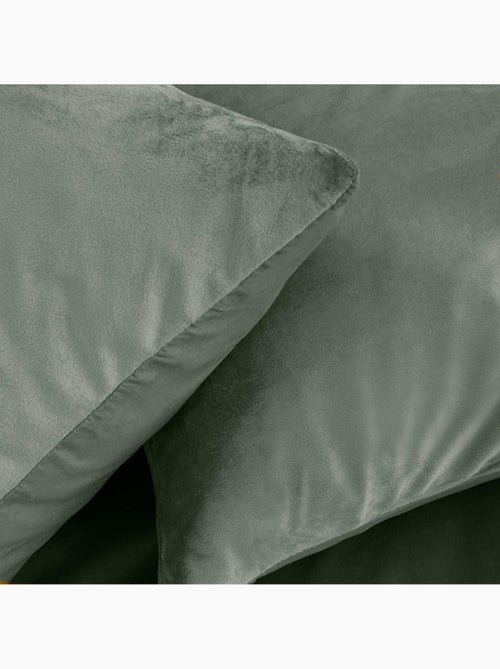 Parure de lit velours veline - Kiabi Parure de lit velours veline - Kiabi