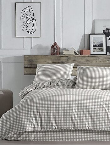 Parure de lit Vichy