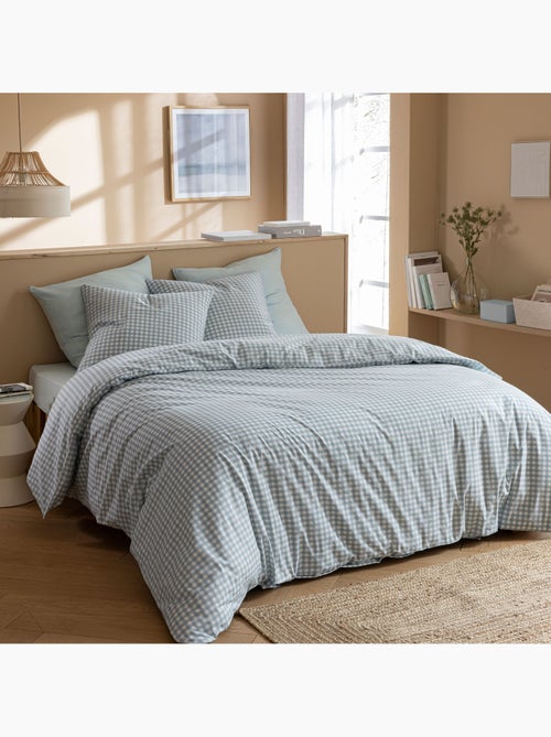 Parure de lit Vichy - Kiabi