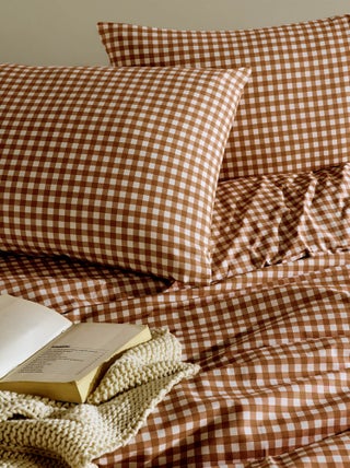 Parure de lit Vichy