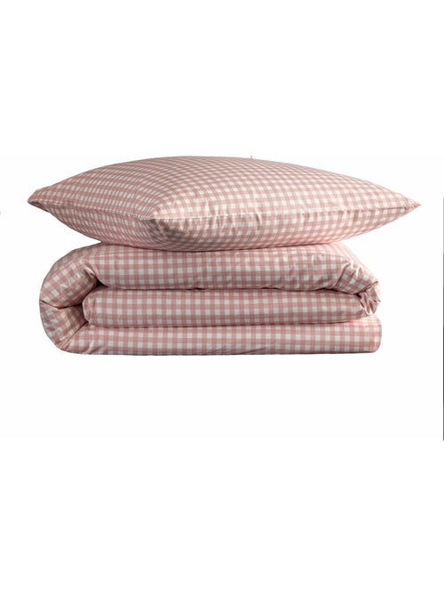 Parure de lit Vichy - Kiabi