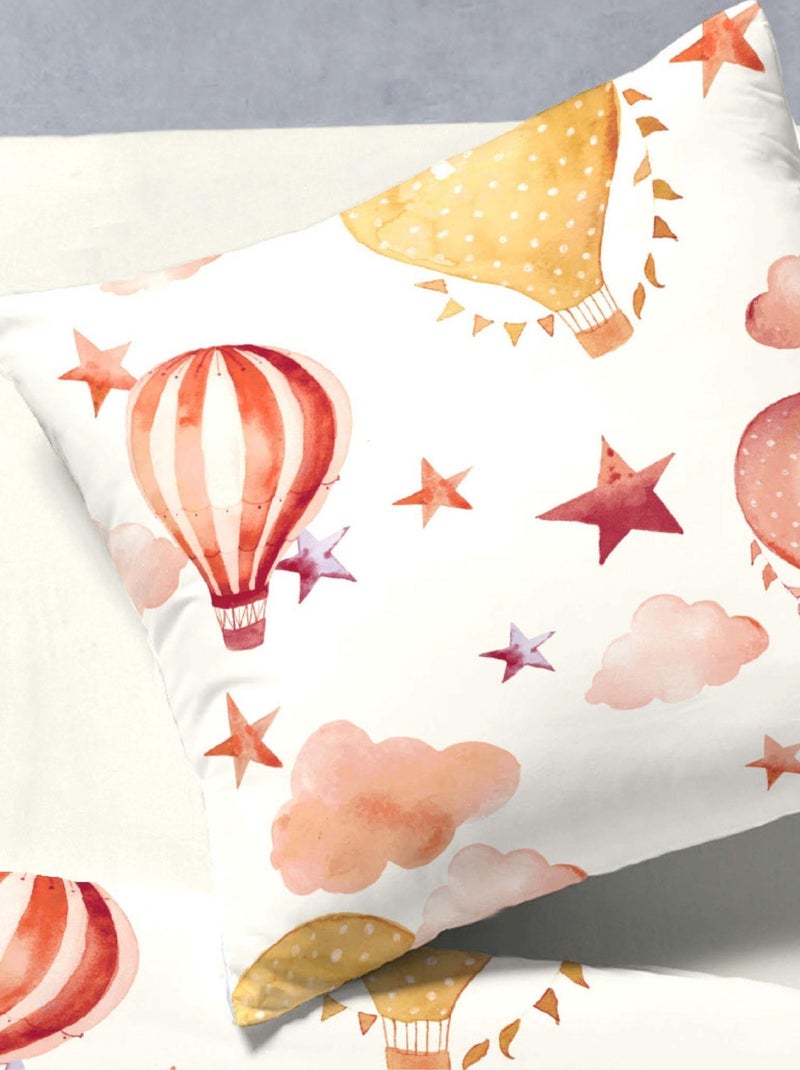 Parure de lit Voyage Blanc - Kiabi