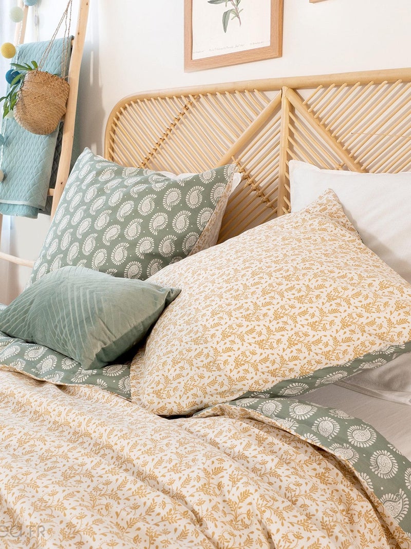 Parure de lit WAY Vert - Kiabi