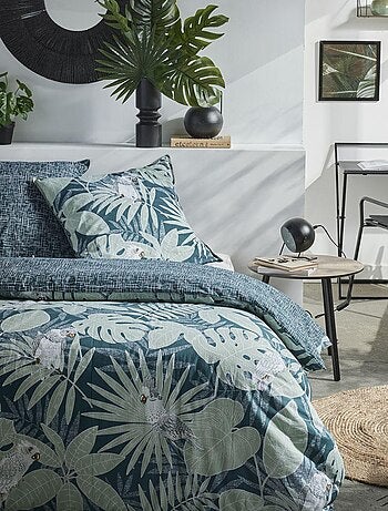 Parure de lit zippée imprimé Floral coton MAWIRA ALBA