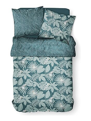Parure de lit zippée imprimé Floral coton MAWIRA ALBA