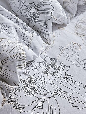 Parure de lit zippée imprimé Floral coton MAWIRA AUGUSTE
