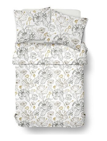 Parure de lit zippée imprimé Floral coton MAWIRA AUGUSTE