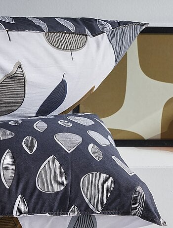 Parure de lit zippée imprimé Graphique coton MAWIRA CECILE