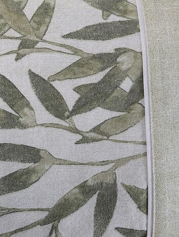 Parure drap de lit en coton flanelle 57 fils imprimé INDICO