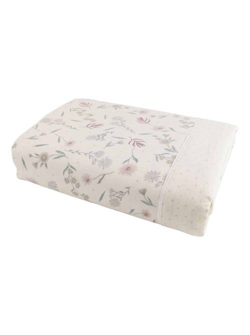 Parure drap de lit en coton flanelle 57 fils imprimé MEDITERRANEAO - Kiabi Parure drap de lit en coton flanelle 57 fils imprimé MEDITERRANEAO - Kiabi