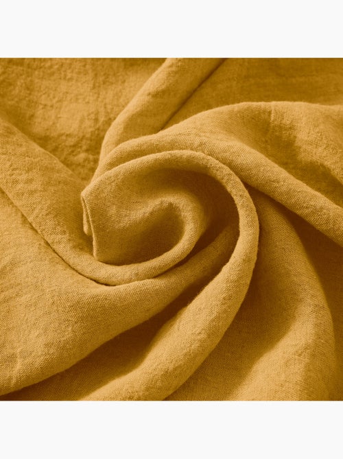 Parure Drap Housse + 2 Taies 60x60 cm 100% Lin Français - Kiabi