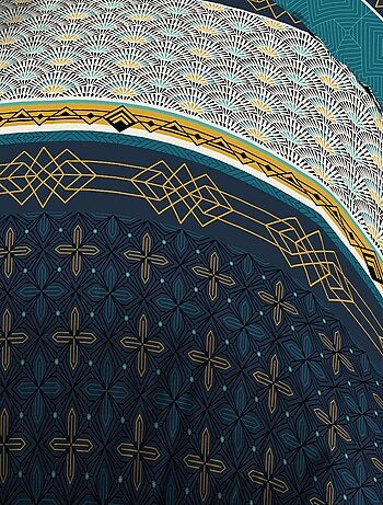 Parure Drap plat + drap-housse 140x190 + 2 Taies - Microfibre - Biarritz