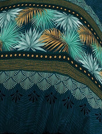 Parure Drap plat + drap-housse 140x190 + 2 Taies Microfibre - Entretien Facile - Paraiso