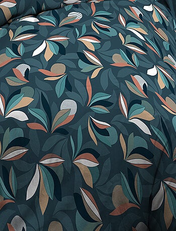 Parure Drap plat + drap-housse + 2 taies d'oreiller 63 x 63 cm - Pur coton 57 fils - Lena