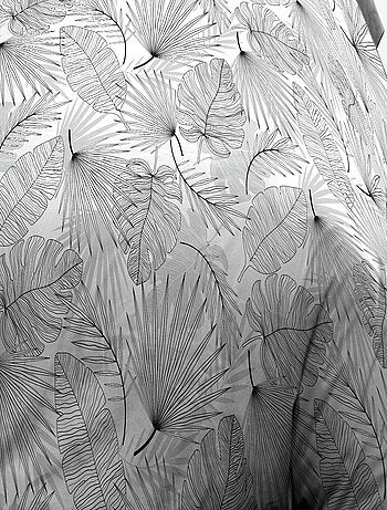 Parure Drap plat + drap-housse + 2 taies d'oreiller 63 x 63 cm - Pur coton 57 fils - Olinda gris