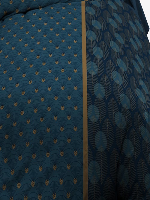 Parure Drap plat + drap-housse + 2 taies d'oreiller 63 x 63 cm - Pur coton 57 fils - Seattle - Kiabi