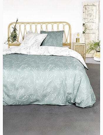Parure flanelle 240 x 220cm, Fleurettes - AFIBEL