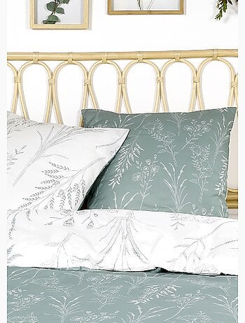 Parure flanelle 240 x 220cm, Fleurettes - AFIBEL